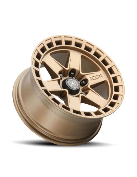 Llanta Raider SATIN BRASS 17x8.5 6x139/0 ICON ALLOYS