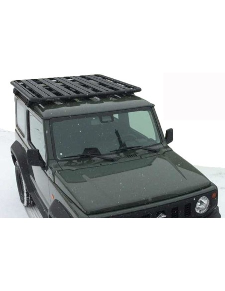 Parrilla portaequipaje  plana NEGRA  Suzuki Jimny  RHINO RACK
