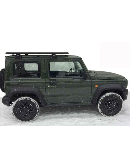 Parrilla portaequipaje  plana NEGRA  Suzuki Jimny  RHINO RACK