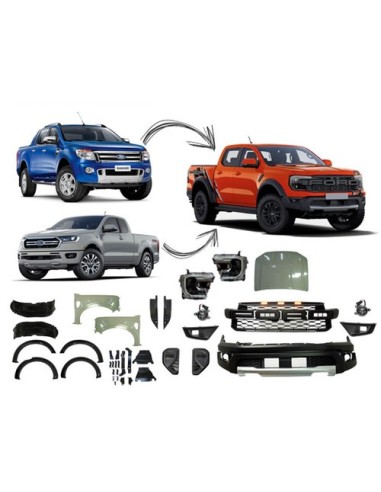 BODY KIT RAPTOR STYLE GEN2 FORD RANGER 2013-2022 MP