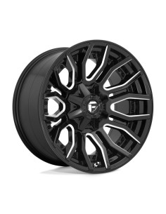 Llanta Fuel Rage GLOSS BLACK MILLED 20X9 6X139.7/6X135/1