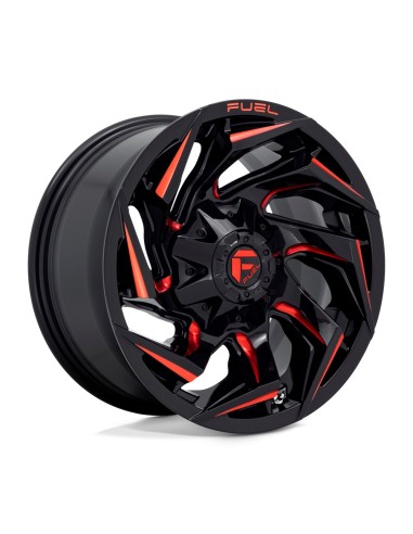 Llanta Fuel Reaction GLOSS BLACK RED TINT 20x9...