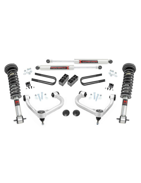 Kit de suspensión M1 3" Ford F150 D/C 2021+ ROUGH COUNTRY