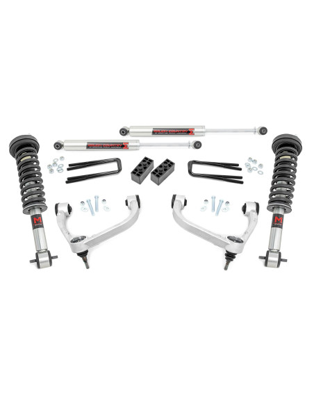 Kit de suspensión M1 3" Ford F150 D/C 2014-2020 ROUGH COUNTRY