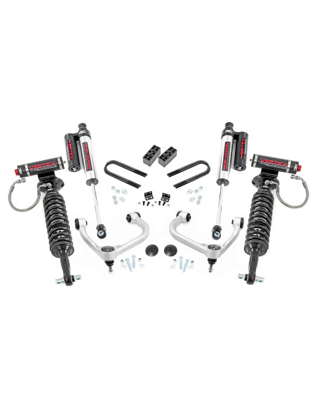 Kit de suspensión Vertex 3" Ford F150 2021-2024 ROUGH COUNTRY