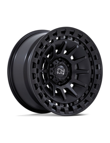 Llanta Black Rhino Barrage Matte Black 17x8.5...
