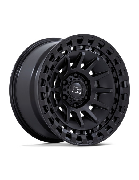 Llanta Black Rhino Barrage Matte Black 17x8.5 6x139.7/-10