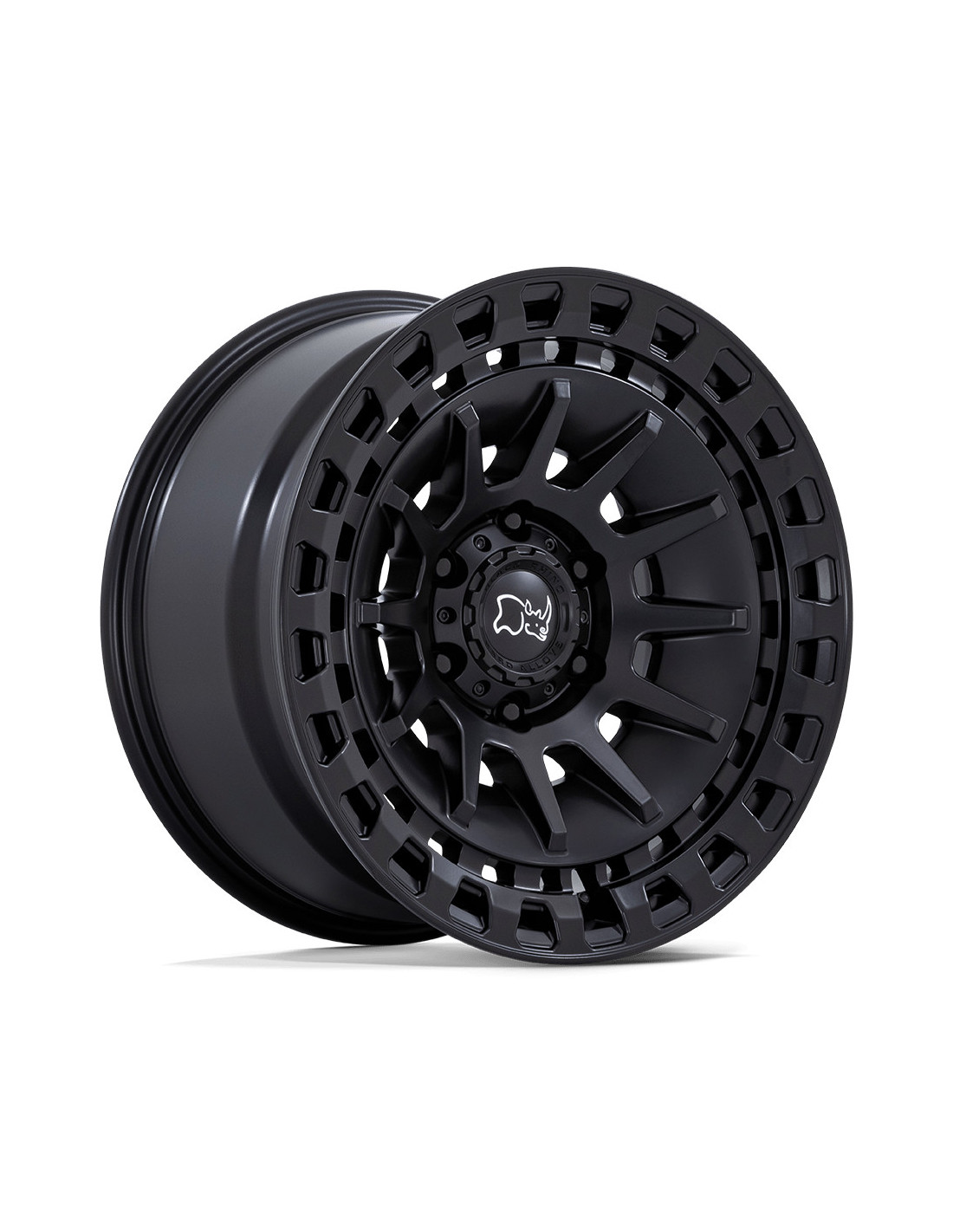 17x8.5 Black Rhino Barrage Desert Sand on Matte Black