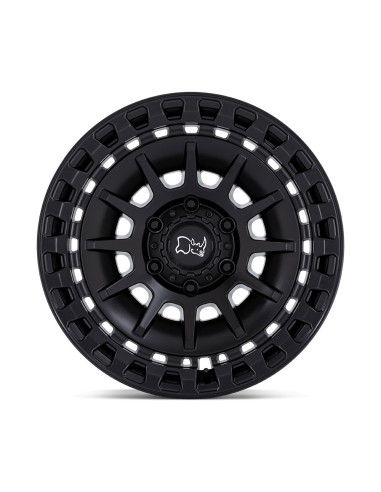 Llanta Black Rhino Barrage Matte Black 17x8.5...