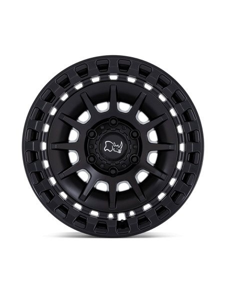 Llanta Black Rhino Barrage Matte Black 17x8.5 6x139.7/-10