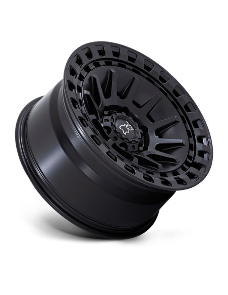 Llanta Black Rhino Barrage Matte Black 17x8.5 6x139.7/-10