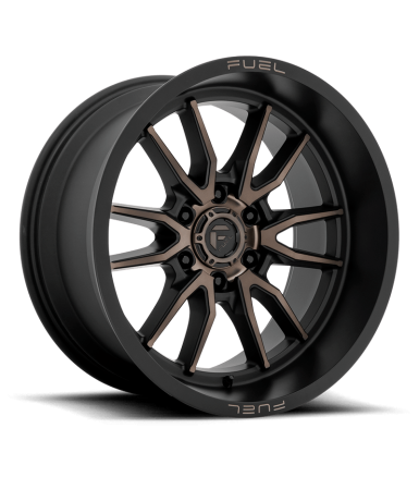 Llanta Fuel Clash MATTE BLACK DARK 20x10 6x139/-18