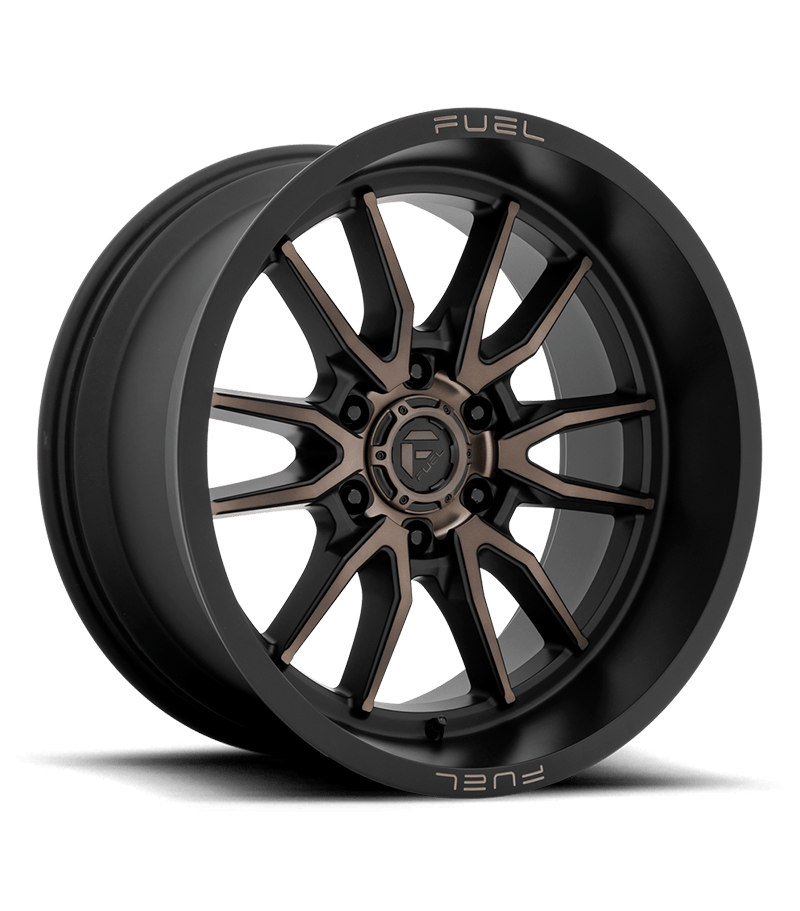 Llanta Fuel Clash MATTE BLACK DARK 20x10 6x139/-18