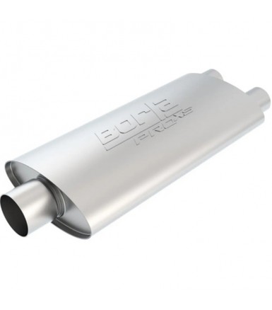 BORLA Silenciador de Alto Flujo  centro/doble 2,5" 40665...
