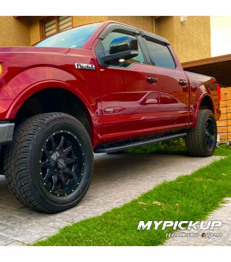 PISADERAS FIJAS ESTILO RAPTOR FORD F150 2015+ MP