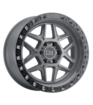 Llanta Black Rhino Kelso BATTLESHIP GRAY W/BLACK LIP 17X9...