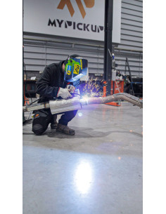 Instalación linea de escape