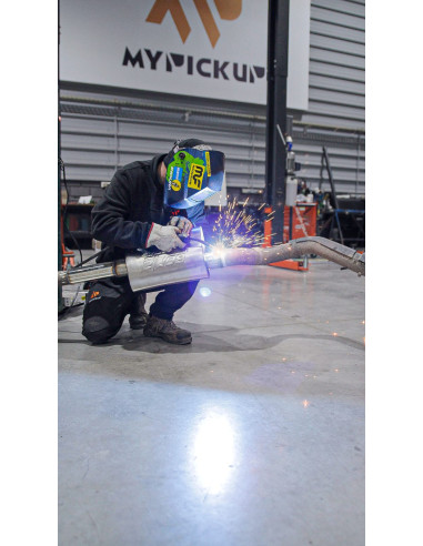 Instalación linea de escape