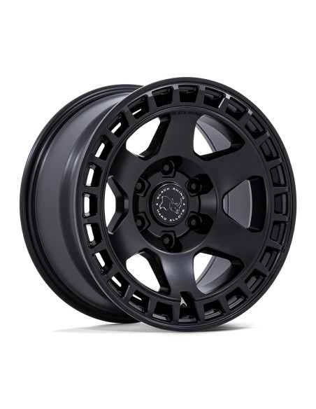 Llanta Black Rhino Bahari Matte Black 17x8.5 6x139/25