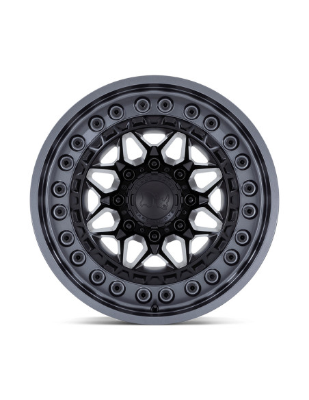 Llanta Black Rhino Alpha MATTE BLACK W/MATTE GUNM 17X9 6X139.7/00