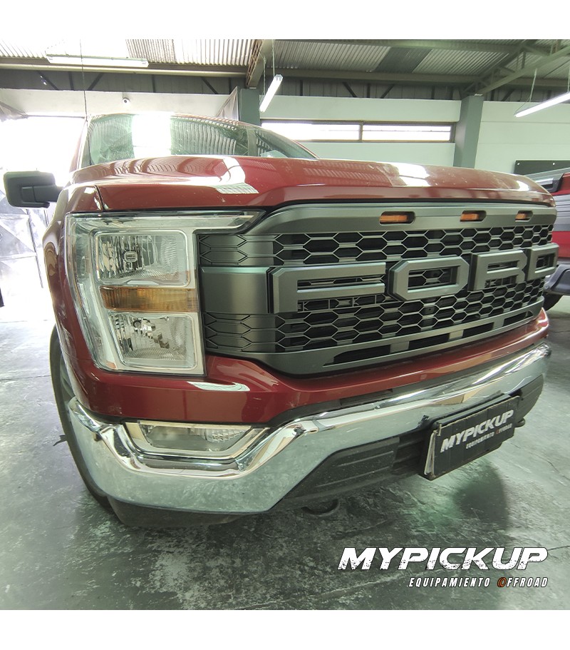MÁSCARA RAPTOR STYLE NEGRO FORD F150 2021+ MP