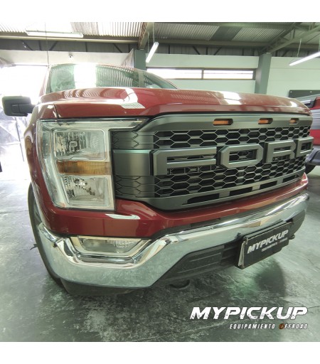 MÁSCARA RAPTOR STYLE NEGRO FORD F150 2021+ MP