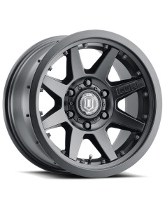 Llanta Rebound Pro Satin Black 17x8.5 6x139/0  ICON ALLOYS