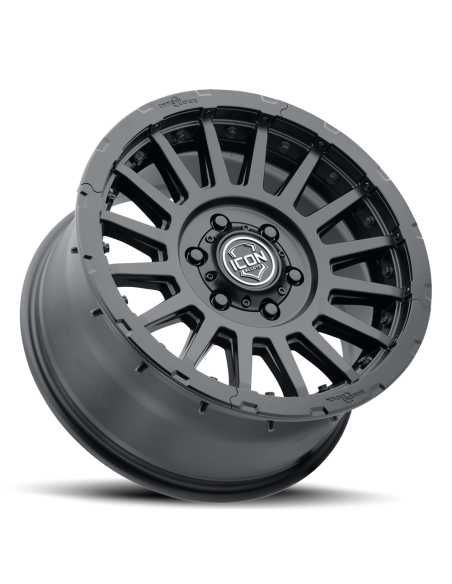 Llanta Recon PRO Santin Black 17x8.5 6x139/0 ICON ALLOYS