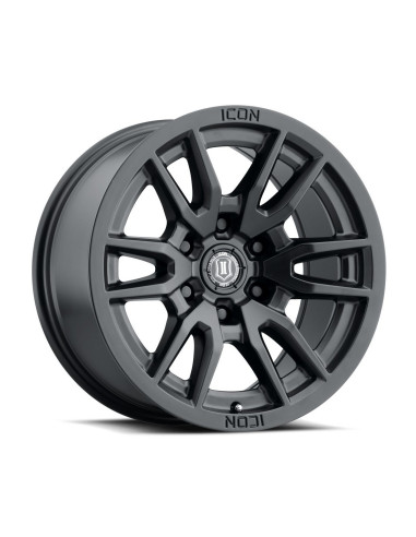 Llanta Vector 6 Satin Black 17x8.5 6X135/6 ICON...