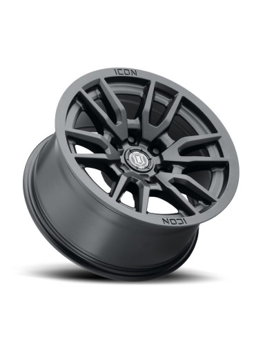 Llanta Vector 6 Satin Black 17x8.5 6X139/0 ICON...