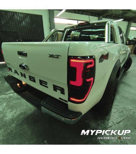 FOCOS TRASEROS ESTILO RAPTOR FORD RANGER 2013-2022 MP