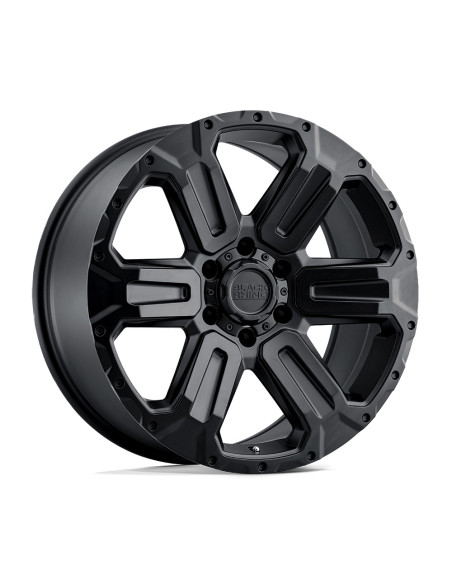 Llanta Black Rhino Wanaka MATTE BLACK 17x8.5 6x139.7/12