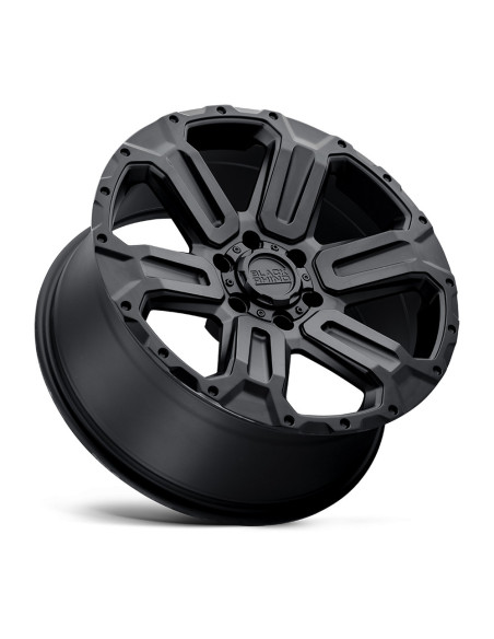 Llanta Black Rhino Wanaka MATTE BLACK 17x8.5 6x139.7/12