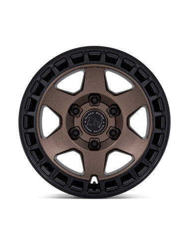 Llanta Black Rhino Bahari Matte Bronze 17x8.5...