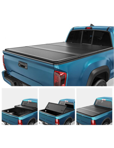 Tapa rígida plegable CHEVROLET Colorado c/d 2016+ /Dmax 2015+ KSC PRO