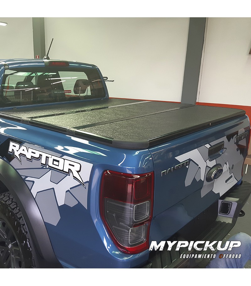 TAPA RÍGIDA PLEGABLE FORD RANGER 2013-2022...