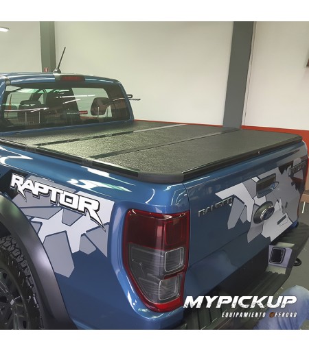 TAPA RÍGIDA PLEGABLE FORD RANGER 2013-2022 DOBLE CABINA MP