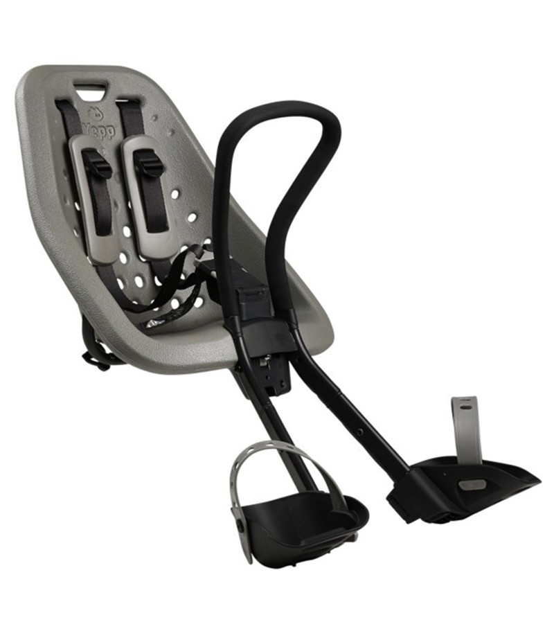 THULE Yepp Mini Silver Silla Delantera para Bicicleta