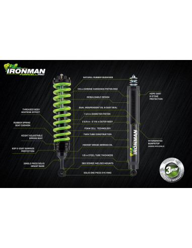 Kit de suspensión 2" Foamcell Pro MAXUS T60...
