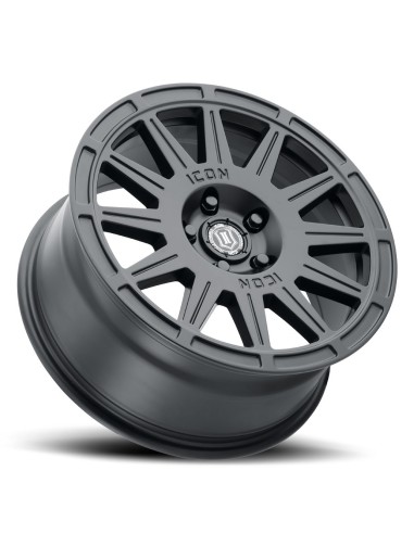 Llanta Icon Ricochet SATIN BLACK 15X7 5X100/+15