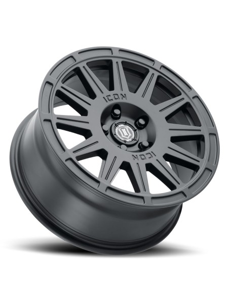 Llanta Icon Ricochet SATIN BLACK 15X7 5X100/+15
