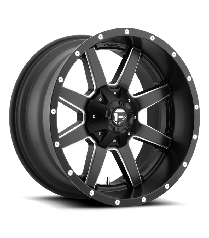 Llanta Fuel Maverick BLACK & MILLED  20x9...