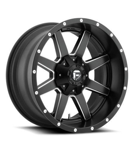 Llanta Fuel Maverick BLACK & MILLED  20x9 6x135/139/1