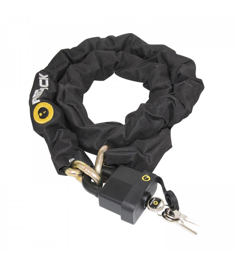 Cadena y candado de seguridad negra / Redlock / XL