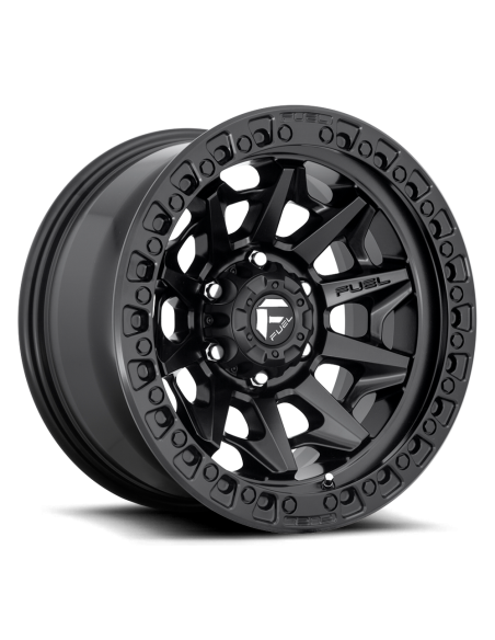 Llanta Fuel Covert MATTE BLACK 18x9 6X139/-12