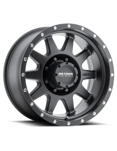 Llanta 301 Matte Black 15x7 5x139/-6  Method Wheels