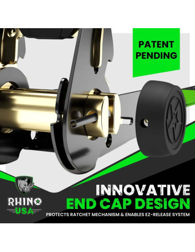 Pack x 4 Correas de Amarre 2,5 cm x 457 cm con...