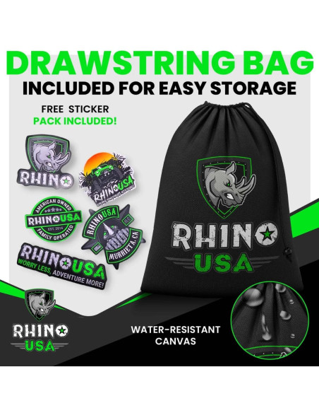 Pack x 4 Correas de Amarre 2,5 cm x 457 cm con Ratchet RHINOUSA