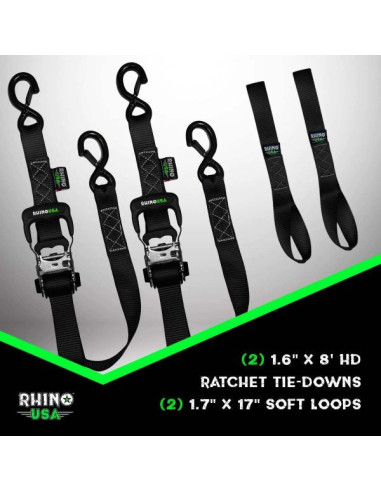 Pack x 2 Correas de Amarre Heavy Duty 4 cm x...