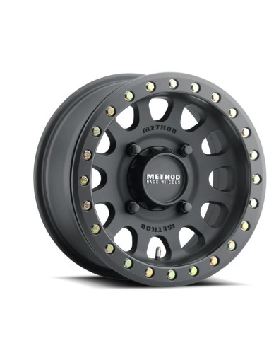 Llanta 401 Matte Black 15x7" 6x139/38 Method...